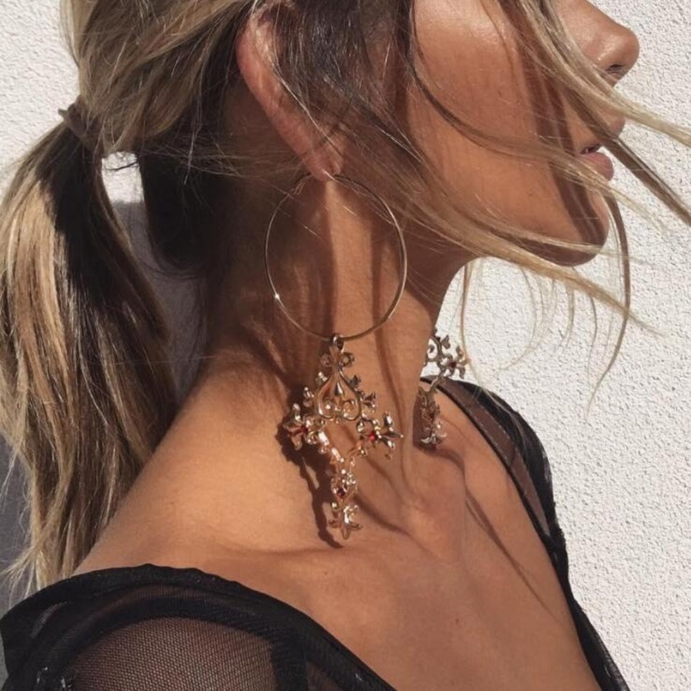 18K Gold-Plated Vintage Bohemian Earrings